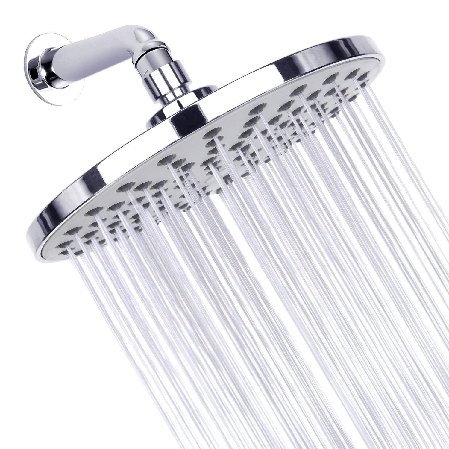 Home Bathroom Gadgets - رأس دش مطري كبير مع لوحة