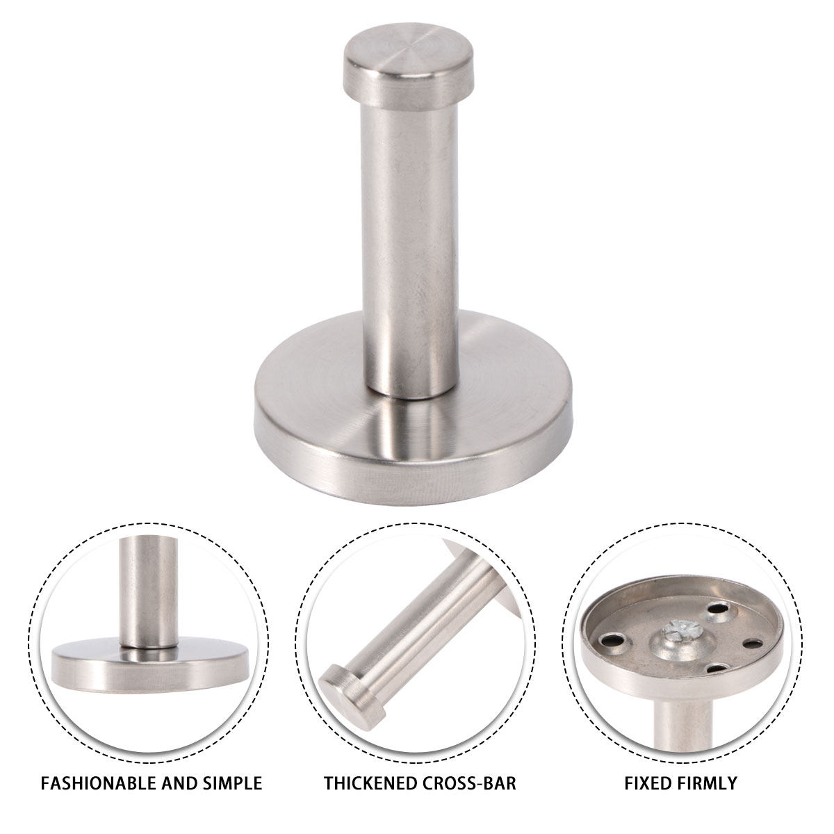 6 قطع خطافات معدنية من الفولاذ - مراجعة Home Bathroom Towels وسعره