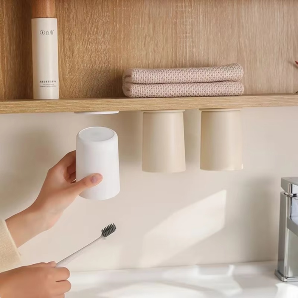 حامل مغناطيسي مقلوب لكوب غسول  - مراجعة Home Theater Bathroom وسعره