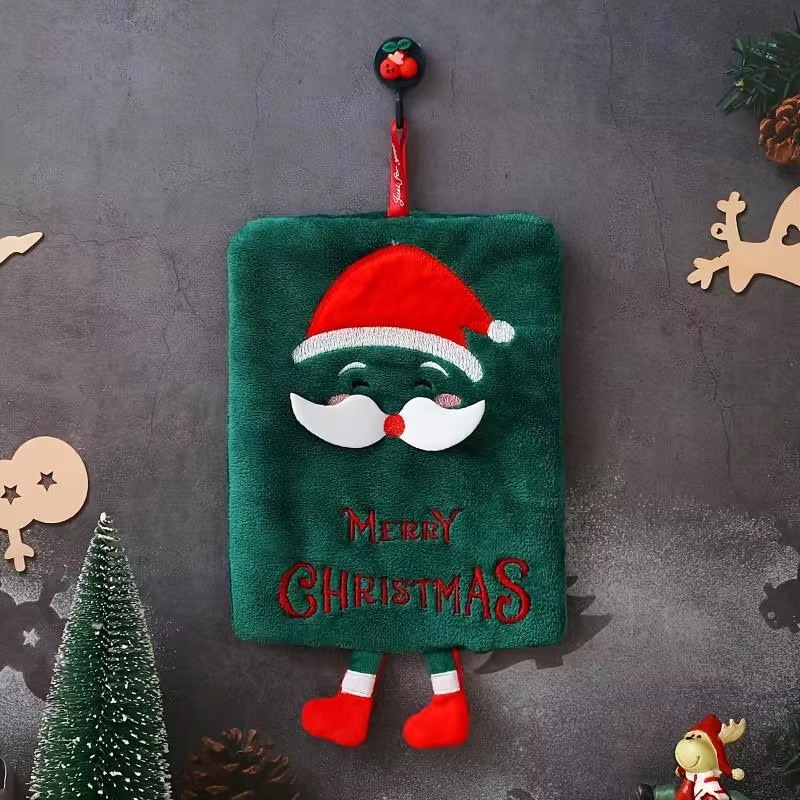 منشفة يد معلقة للكريسماس بتصمي - مراجعة Home Bathroom Towels وسعره