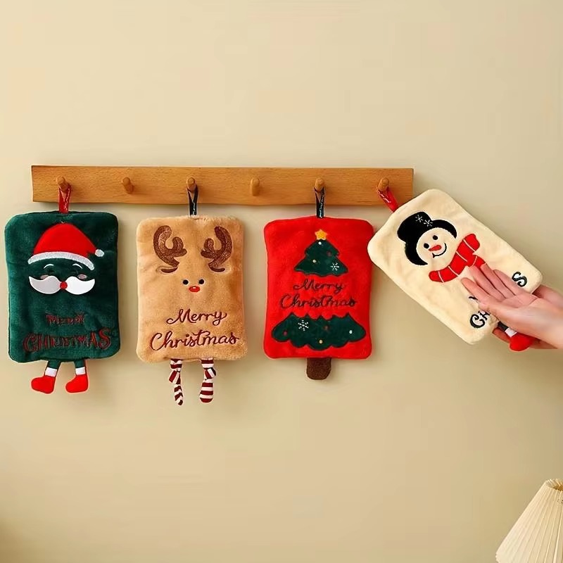 منشفة يد معلقة للكريسماس بتصمي - مراجعة Home Bathroom Towels وسعره