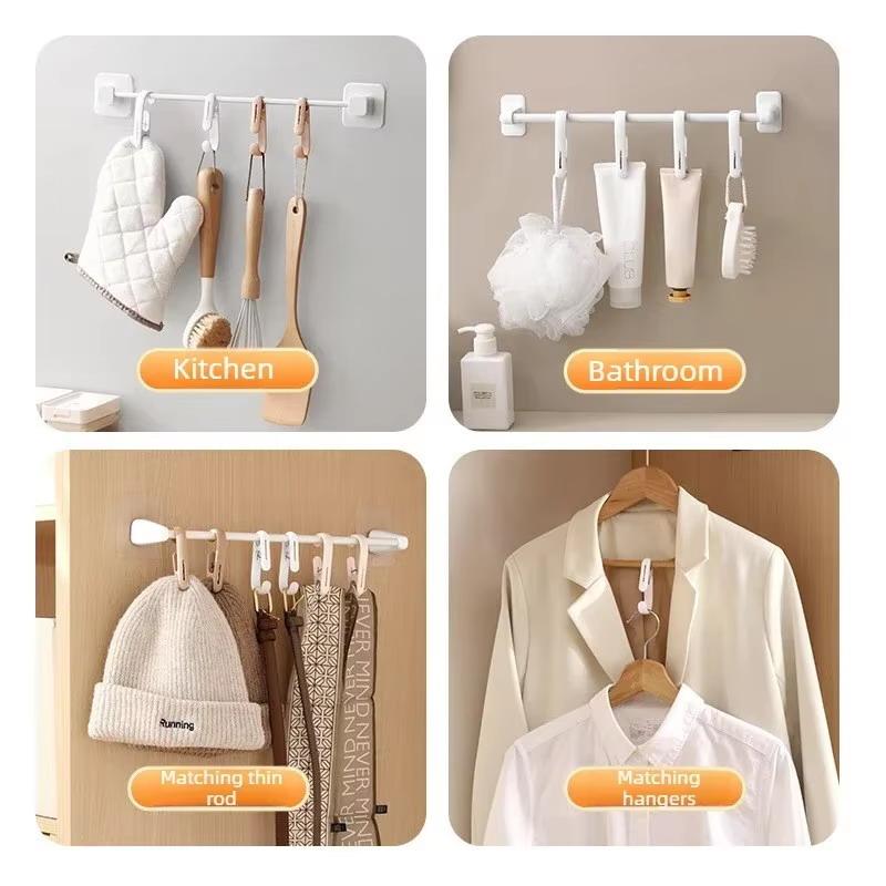 10 قطع من مشابك التعليق متعددة - مراجعة Home Bathroom Towels وسعره