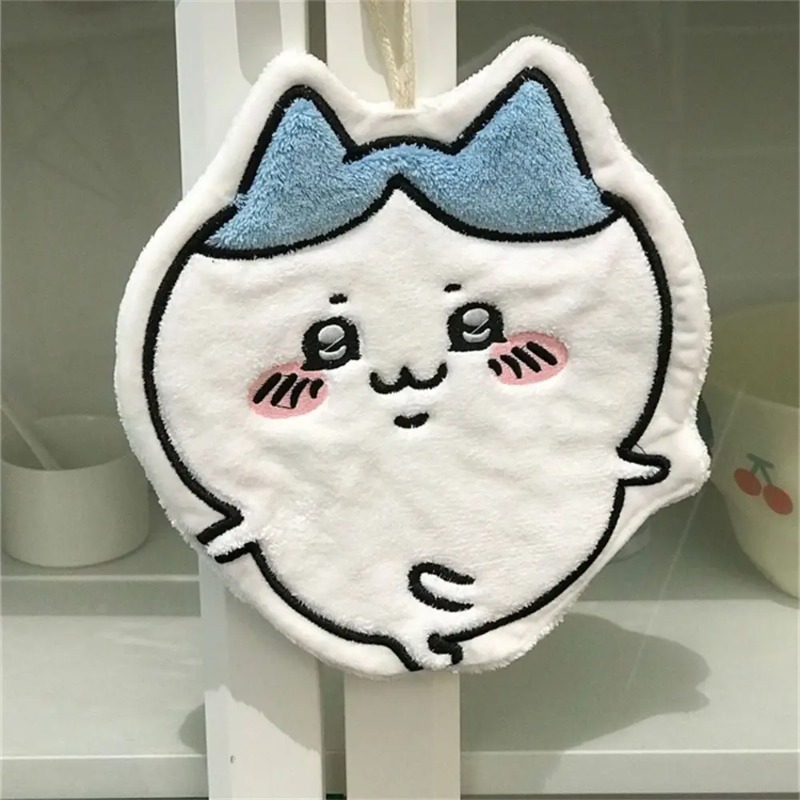 Chiikawa Usaqi Xiaobajii منشفة - مراجعة Home Bathroom Gadgets وسعره