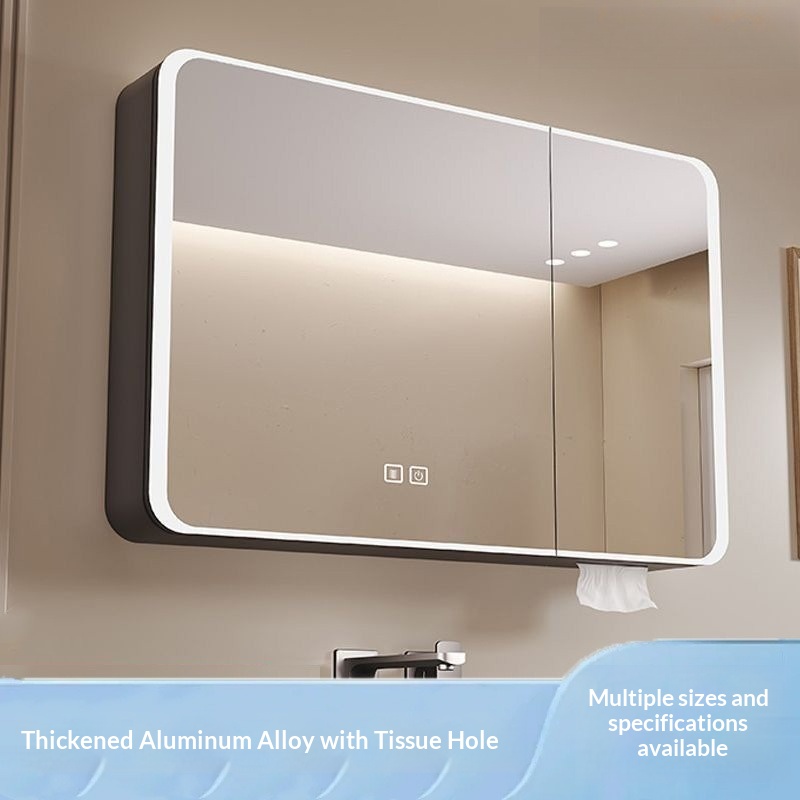 مرآة حمام ذكية LED مثبتة على ا - مراجعة Home Theater Bathroom وسعره