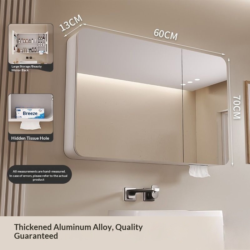 مرآة حمام ذكية LED مثبتة على ا - مراجعة Home Theater Bathroom وسعره