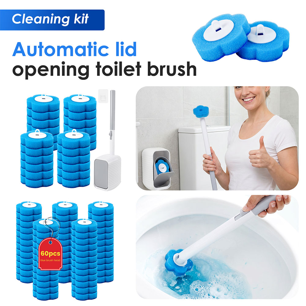 طقم فرشاة مرحاض جديد مع حامل و - مراجعة Home Bathroom Gadgets وسعره