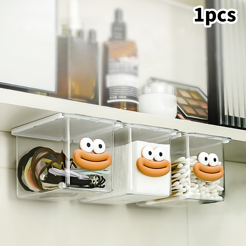 صندوق تخزين شفاف بتصميم درج قا - مراجعة Home Theater Bathroom وسعره