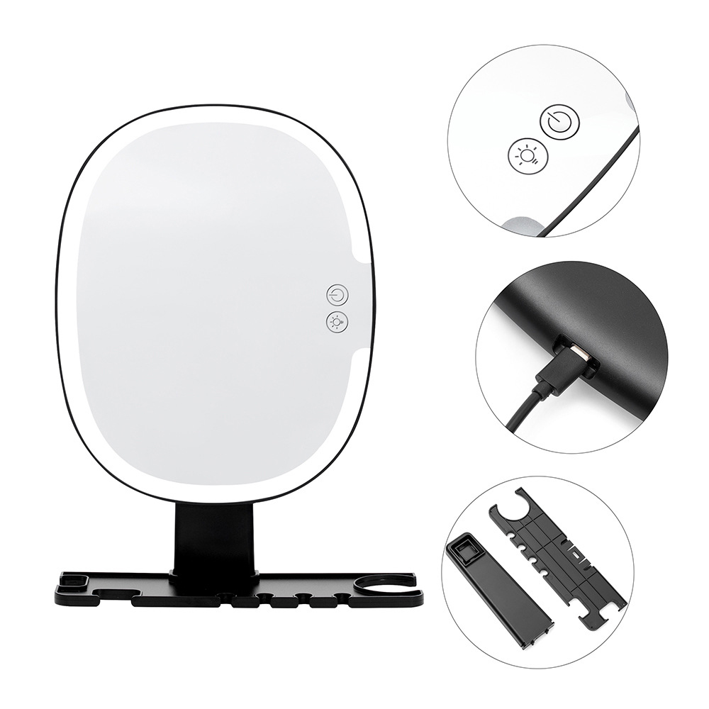 مرآة دش LED بدون ضباب للحلاقة  - مراجعة Home Theater Bathroom وسعره