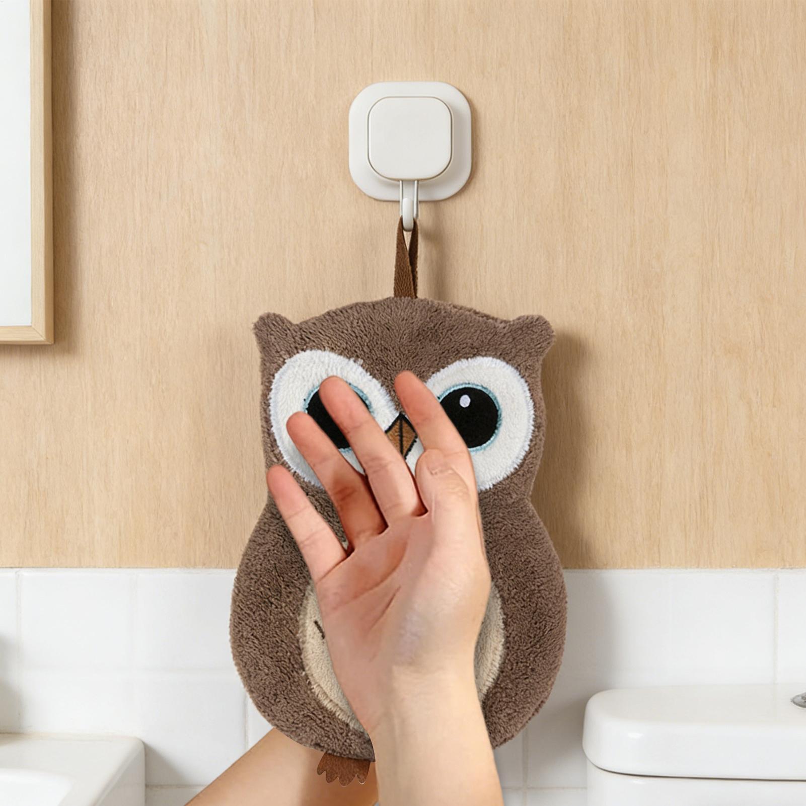 منشفة يد على شكل بومة قابلة لل - مراجعة Home Bathroom Towels وسعره