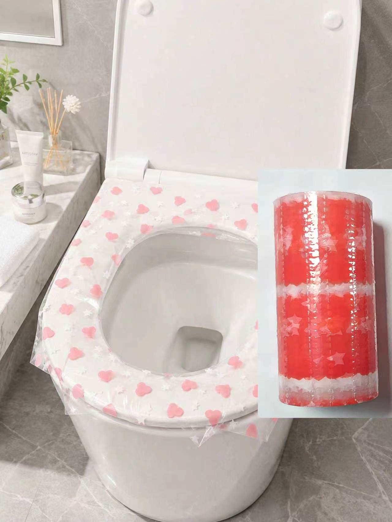 133 قطعة/لفة من أغطية مقاعد ال - مراجعة Home Bathroom Gadgets وسعره