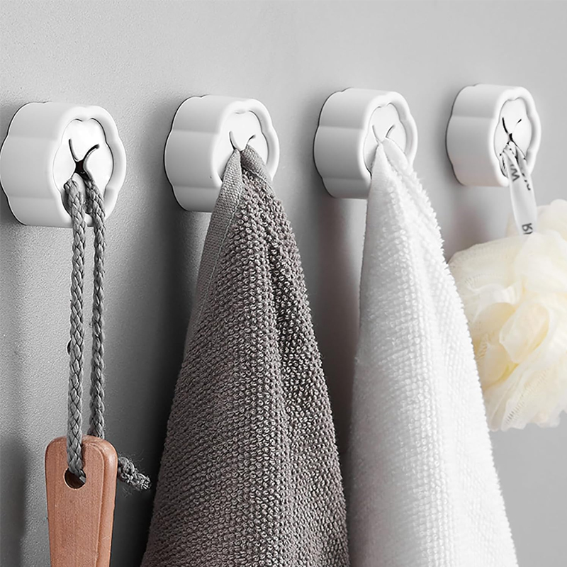 6 قطع حامل مناشف ذاتي اللصق بد - مراجعة Home Bathroom Gadgets وسعره