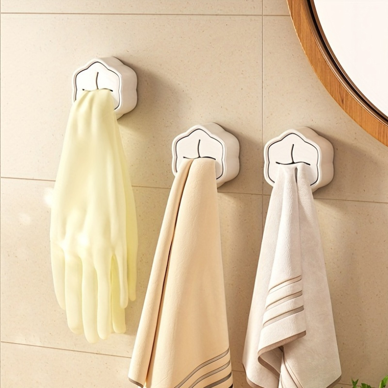 6 قطع حامل مناشف ذاتي اللصق بد - مراجعة Home Bathroom Gadgets وسعره